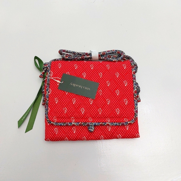 Vera Bradley Baird Hipster Crossbody Dotty Floral NWT